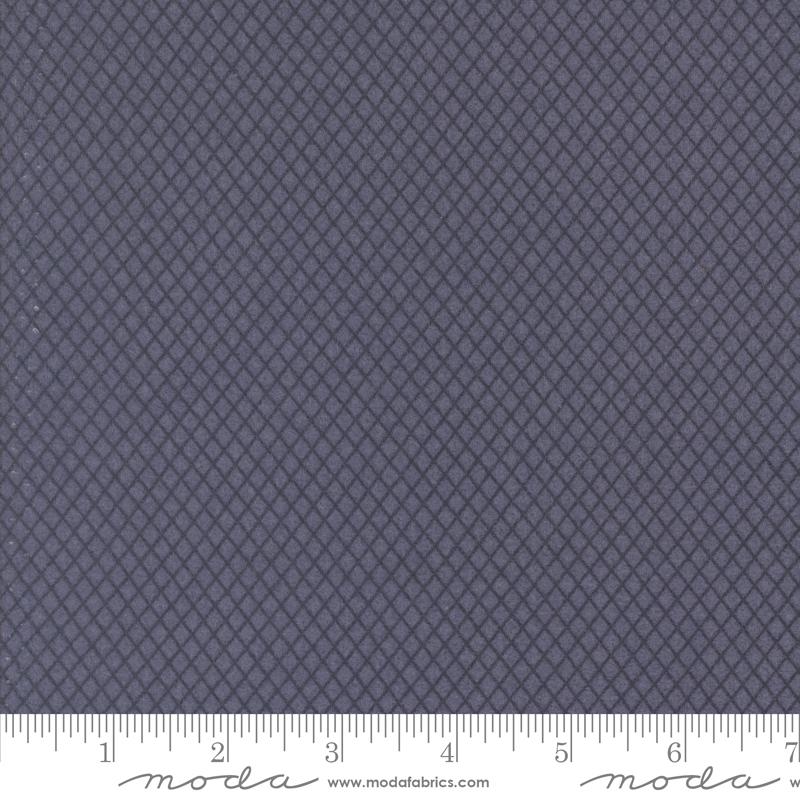 Prairie Gatherings Flannel Mesh Indigo - Quilt Fabric