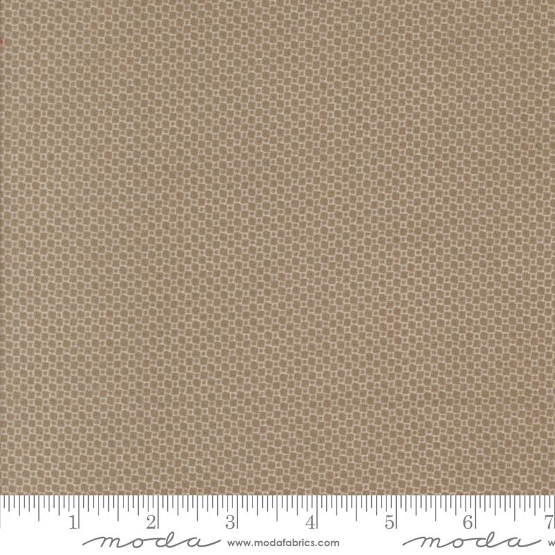 Prairie Gatherings Flannel Texture Teak - Quilt Fabric