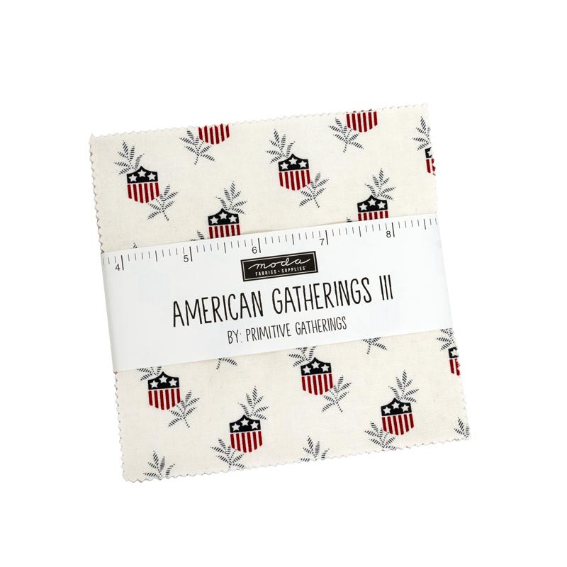 American Gatherings III - Patriotic Charm Pack