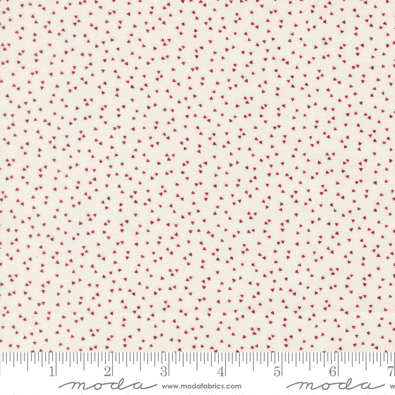 American Gatherings III Confetti Cloud Crimson -Quilt Fabric