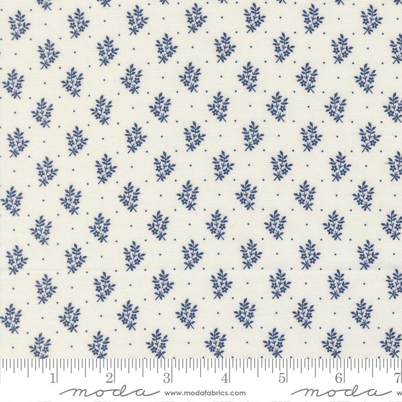 American Gatherings III Floral Cloud Nautical - Quilt Fabric