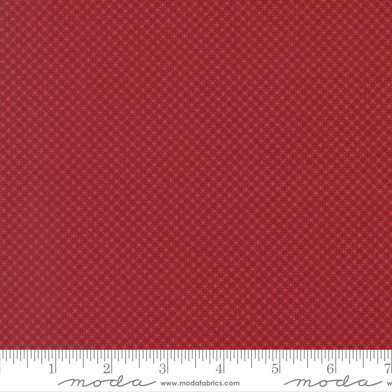 American Gatherings III Deep Crimson - Quilt Fabric