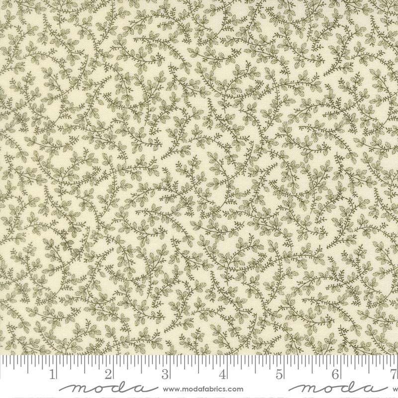 Joyful Gatherings II Vines Cloud Evergreen - Quilt Fabric