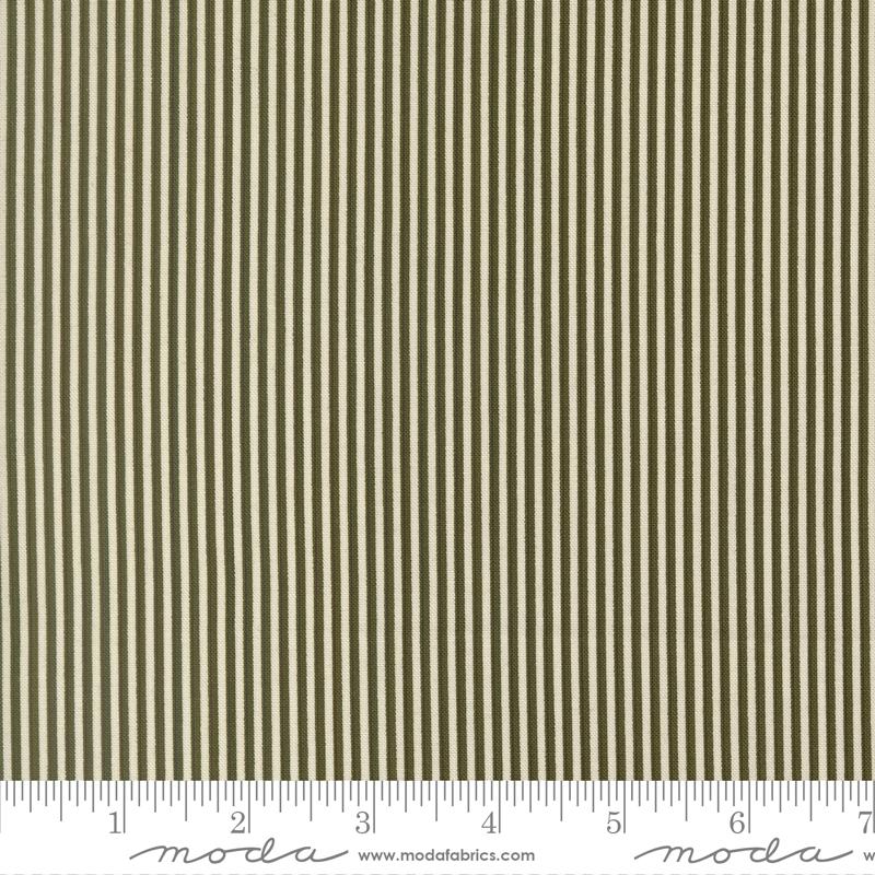 Joyful Gatherings II Striped Cloud Evergreen - Quilt Fabric