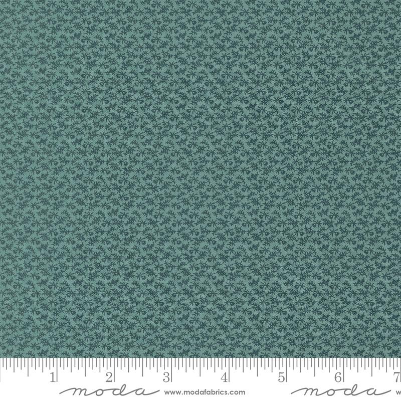 Wildflower Gatherings Blooms Delphinium - Quilt Fabric, zoomed in. Select this picture to zoom back out.