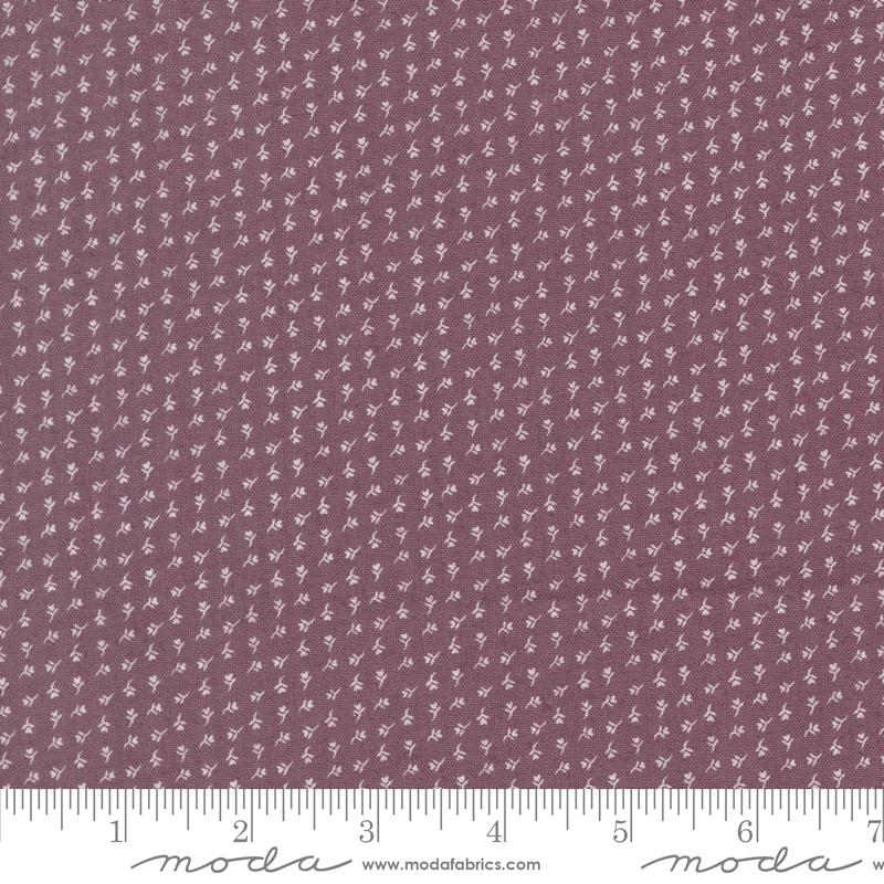 Wildflower Gatherings Sprigs Coneflower - Quilt Fabric, zoomed in. Select this picture to zoom back out.