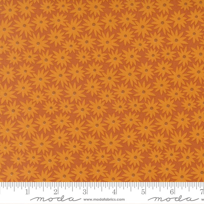 Scenery Flower Sedum Rusty - Quilt Fabric