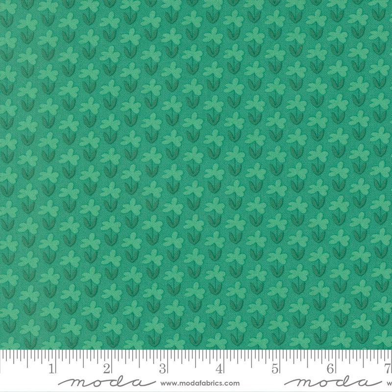 Scenery Meadow Jade - Quilt Fabric