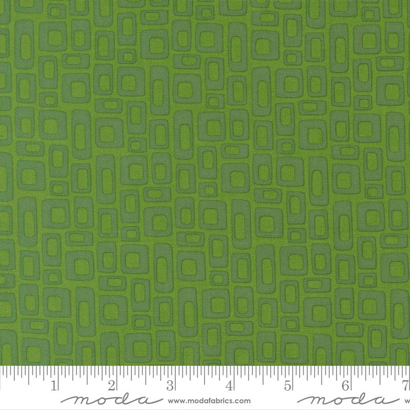 Scenery Marshmallow Evergreen - Quilt Fabric