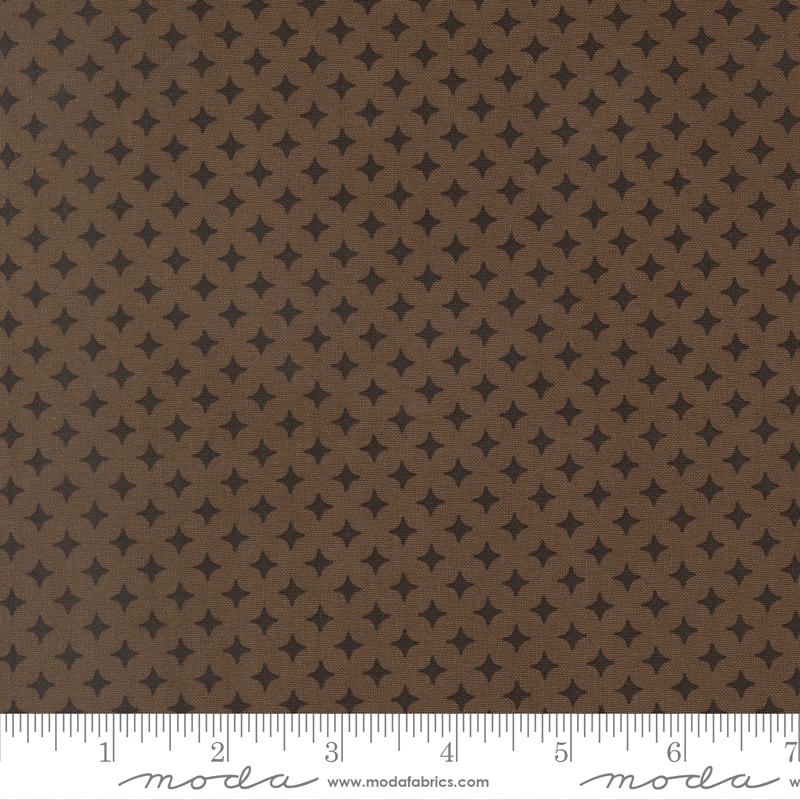 Scenery Diamonds Coal - Quilt Fabric