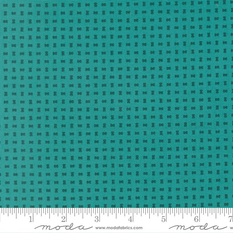 Scenery Spools Turquoise - Quilt Fabric