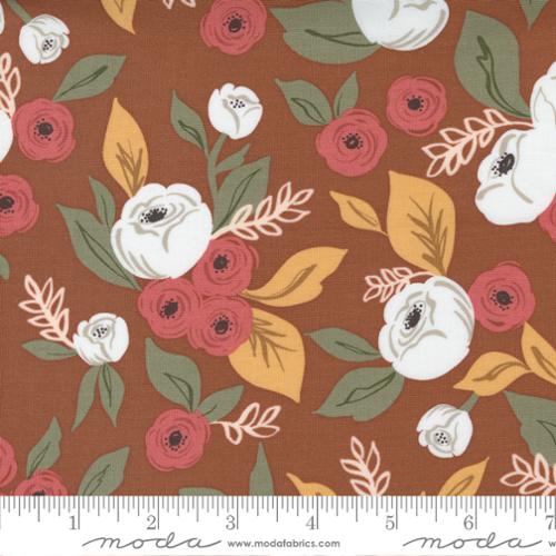 Flower Pot Clay - Meadow Floral - Quilt Fabric