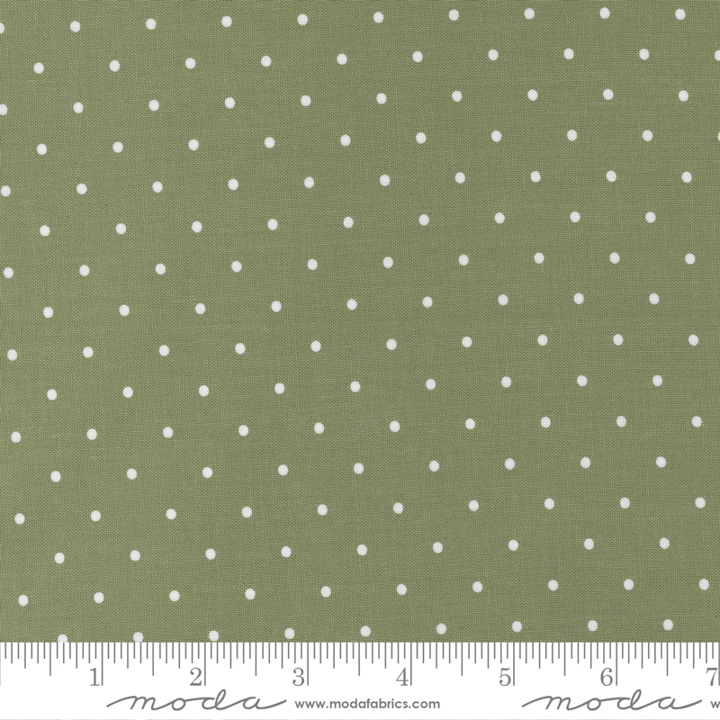 Christmas Eve Pine - Merry Dot Dots - Quilt Fabric