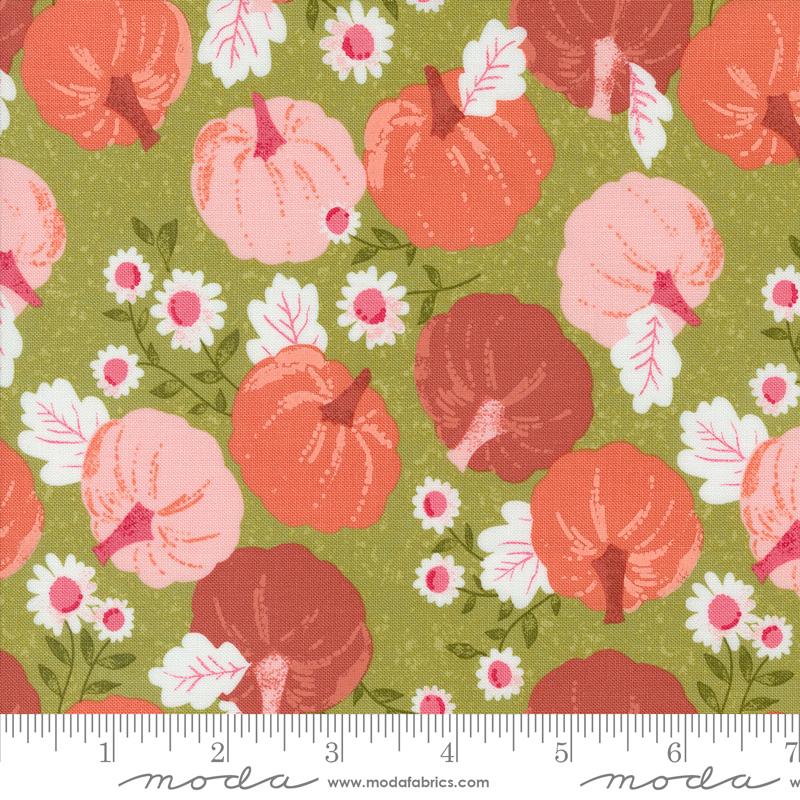 Hey Boo Witchy Green - Quilt Fabric
