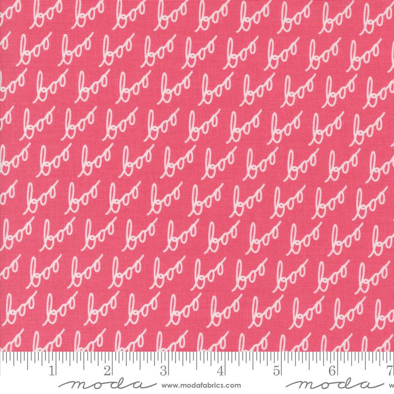 Hey Boo Love Potion Pink - Quilt Fabric