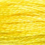 DMC Floss Cone #307 - Lemon