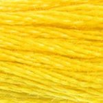 DMC Floss Cone #444 - Lemon Dark