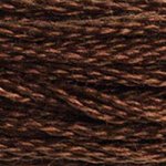 DMC Floss Cone #898 - Coffee Brown Very Dark