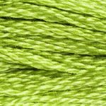 DMC Floss Cone #907 - Parrot Green Light