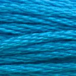 DMC Floss Cone #3843 - Electric Blue