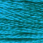 DMC Floss Cone #3844 - Turquoise Dark Bright