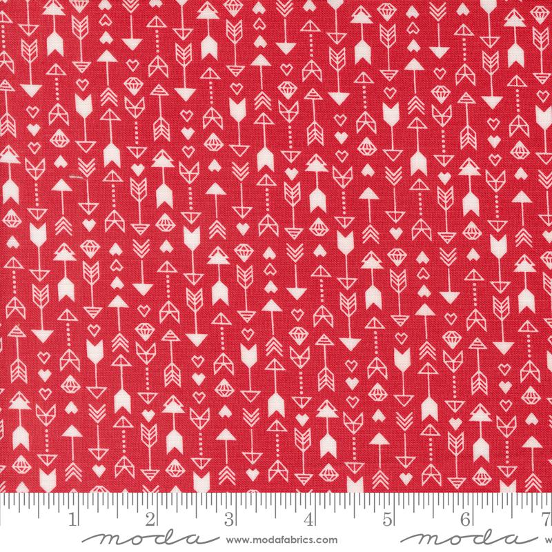 Love Blooms Arrows - Rose - Quilt Fabric