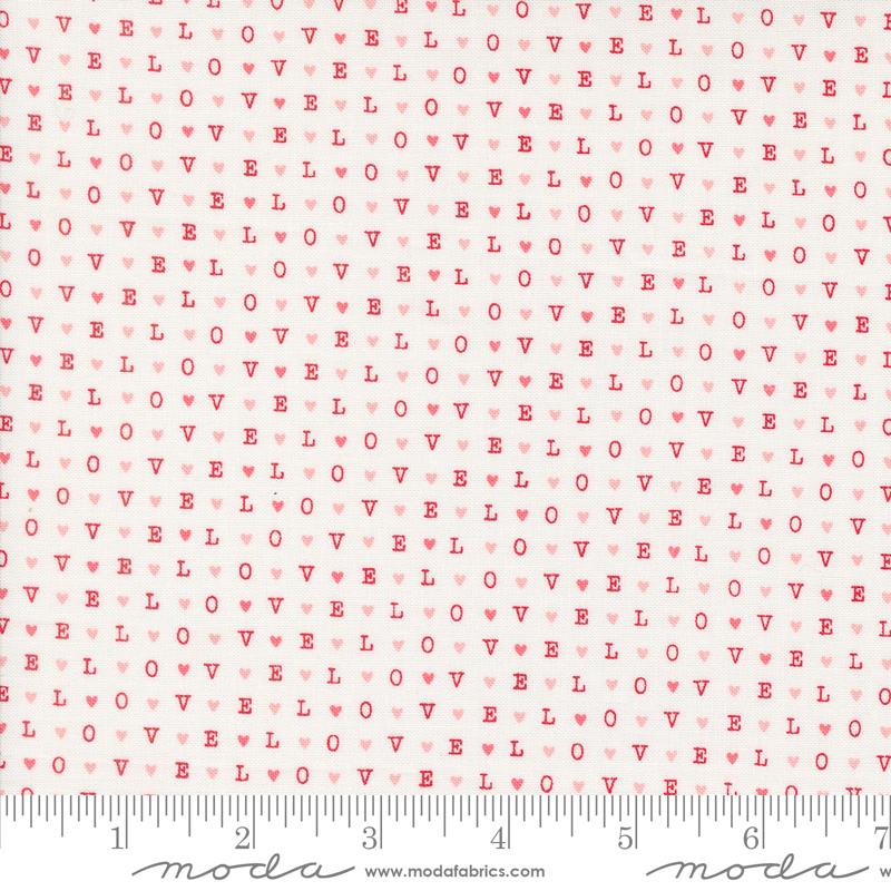 Love Blooms Love - Lace - Quilt Fabric