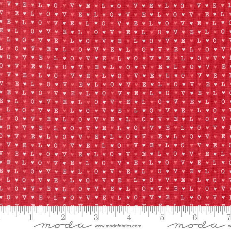 Love Blooms Love - Rose - Quilt Fabric