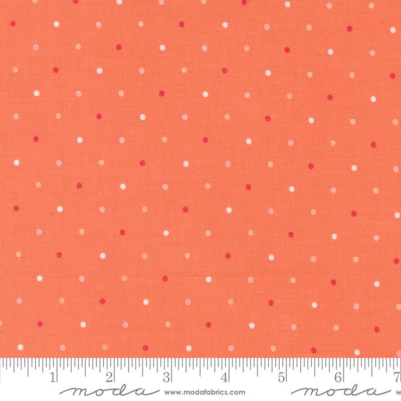 Magic Dot Coral - Quilt Fabric