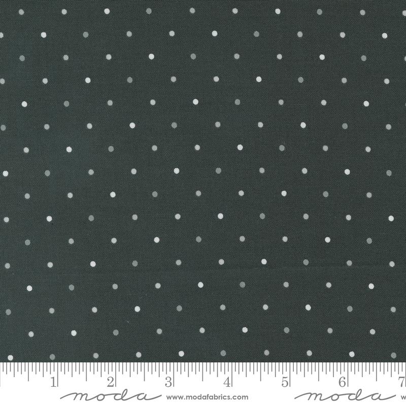 Magic Dot Charcoal - Quilt Fabric