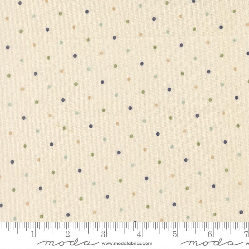 True Love Magic Dot Cream Daydream - Quilt Fabric