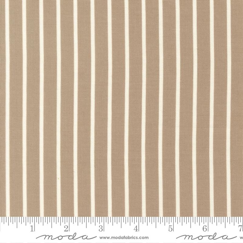 Magic Stripe Dove - Quilt Fabric, zoomed in. Select this picture to zoom back out.