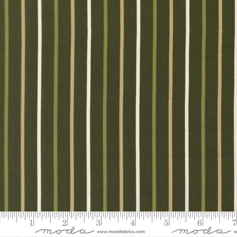 Magic Stripe Forest - Quilt Fabric, zoomed in. Select this picture to zoom back out.