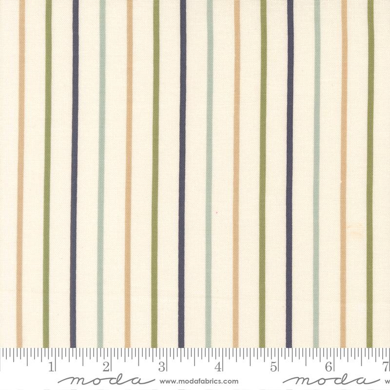 Magic Stripe Cream Daydream - Quilt Fabric, zoomed in. Select this picture to zoom back out.