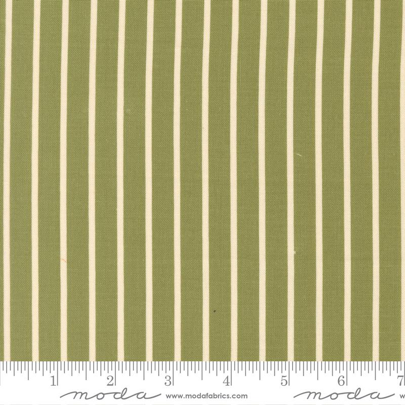 Magic Stripe Sprig - Quilt Fabric, zoomed in. Select this picture to zoom back out.