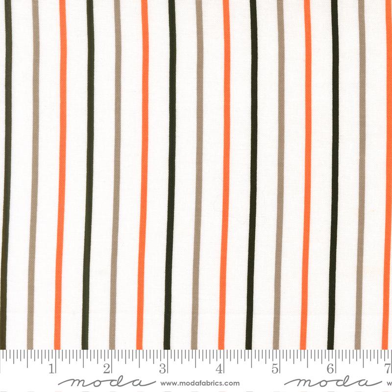 Magic Stripe Halloween - Quilt Fabric, zoomed in. Select this picture to zoom back out.