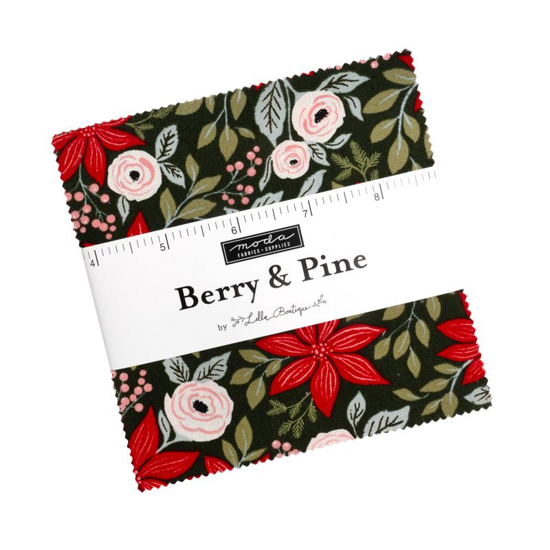 Berry And Pine - Charm Pack