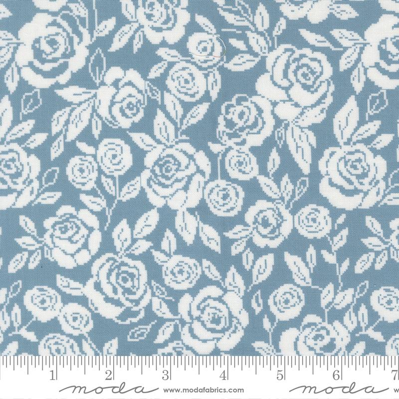 Wild Honey Rose Sky - Quilt Fabric