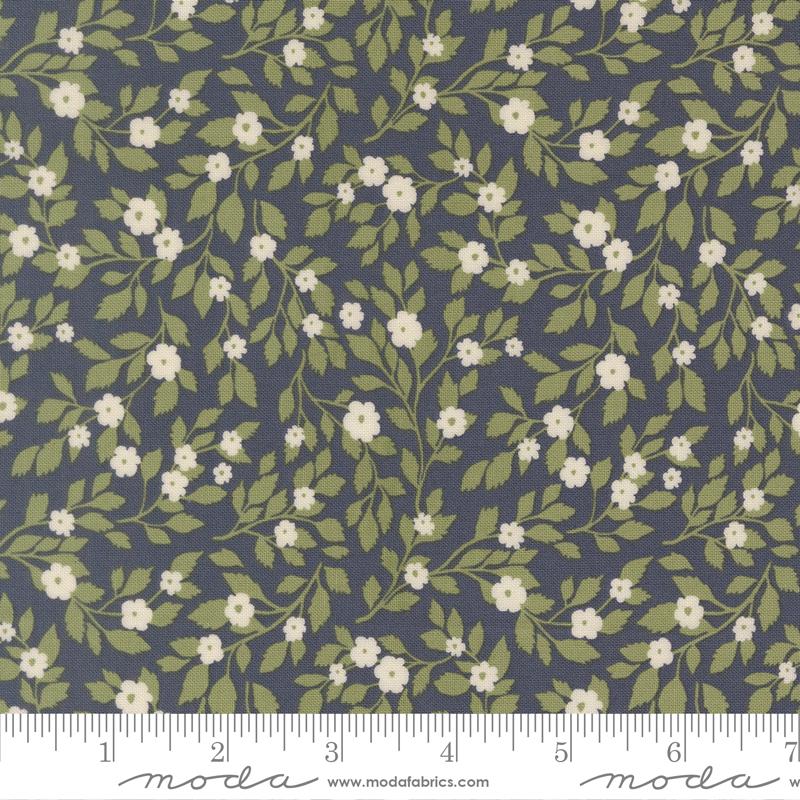 True Love Flowers Twilight - Quilt Fabric