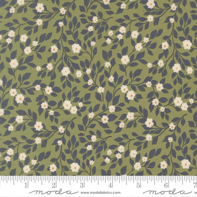 True Love Flowers Fern - Quilt Fabric
