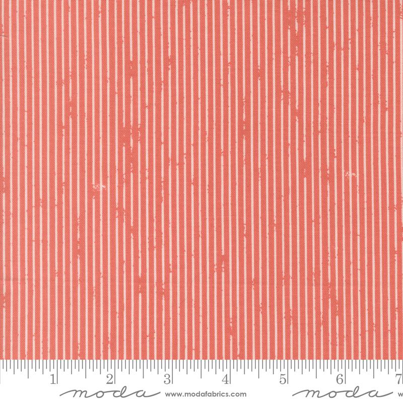 Garden Glam Stripes Rose Water - Quilt Fabric, zoomed in. Select this picture to zoom back out.
