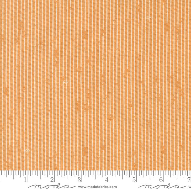 Garden Glam Stripes Goldenrod - Quilt Fabric, zoomed in. Select this picture to zoom back out.