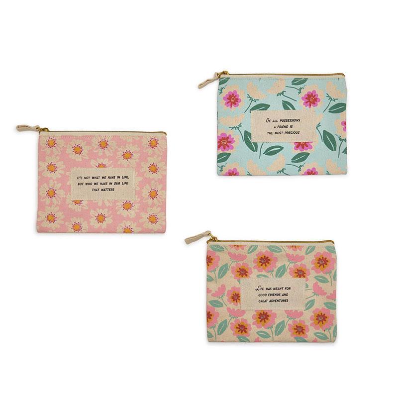 Floral Friendship Pouch 
