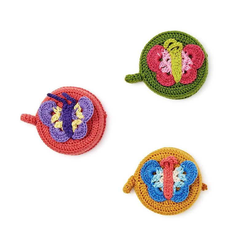 Butterfly - Crocheted Tape Measure 