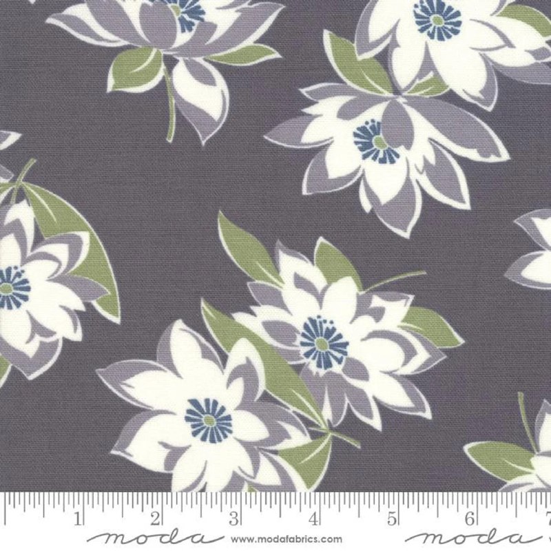 58" At Home Canvas Graphite - Quilt Fabric