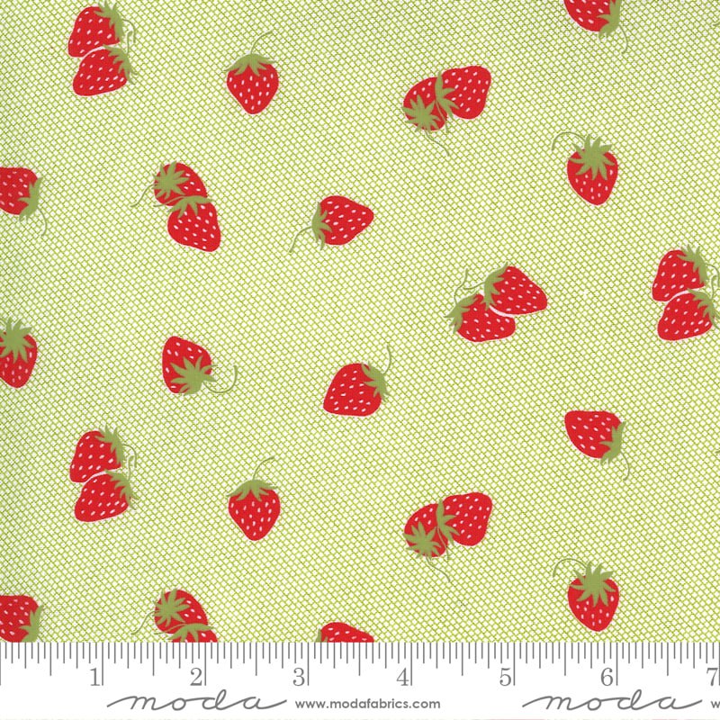Sunday Stroll Green - Quilt Fabric