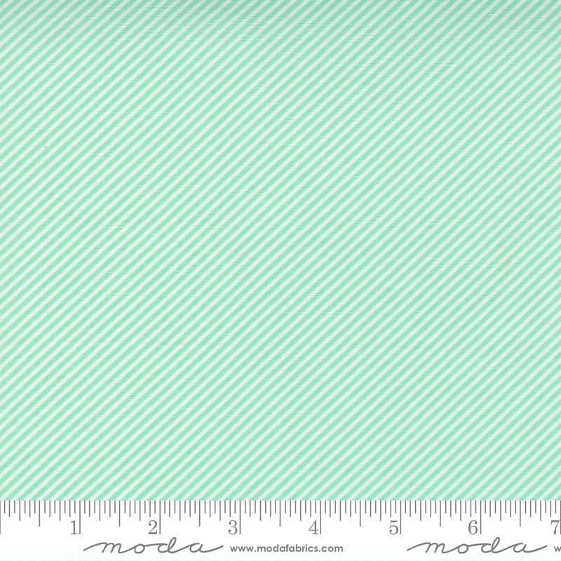 One Fine Day Aqua - Scrumptious Bias - Quilt Fabric