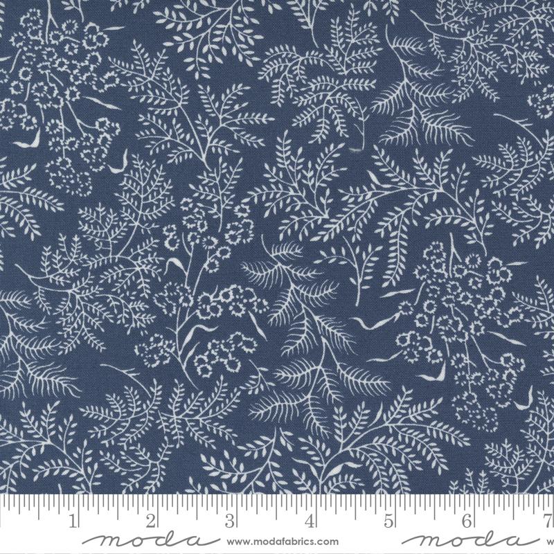 Nantucket Summer Fern Navy - Quilt Fabric