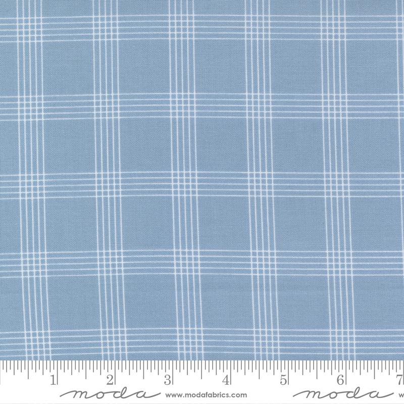Nantucket Summer Plaid Light Blue - Quilt Fabric