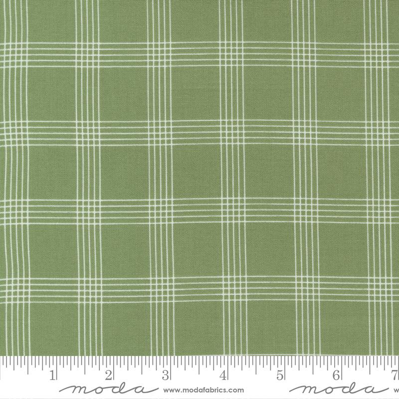 Nantucket Summer Plaid Grass - Quilt Fabric